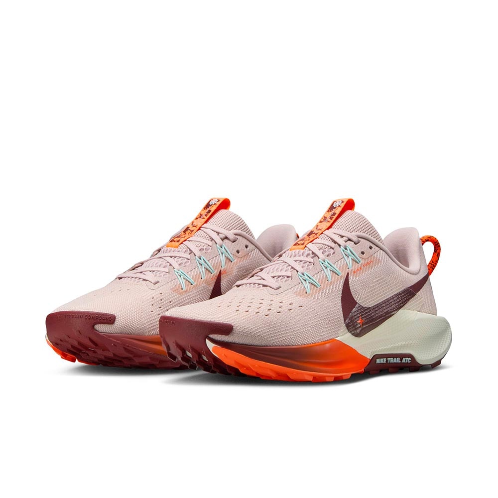 Nike Pegasus Trail 5 Joggesko Dame Lilla/Rød
