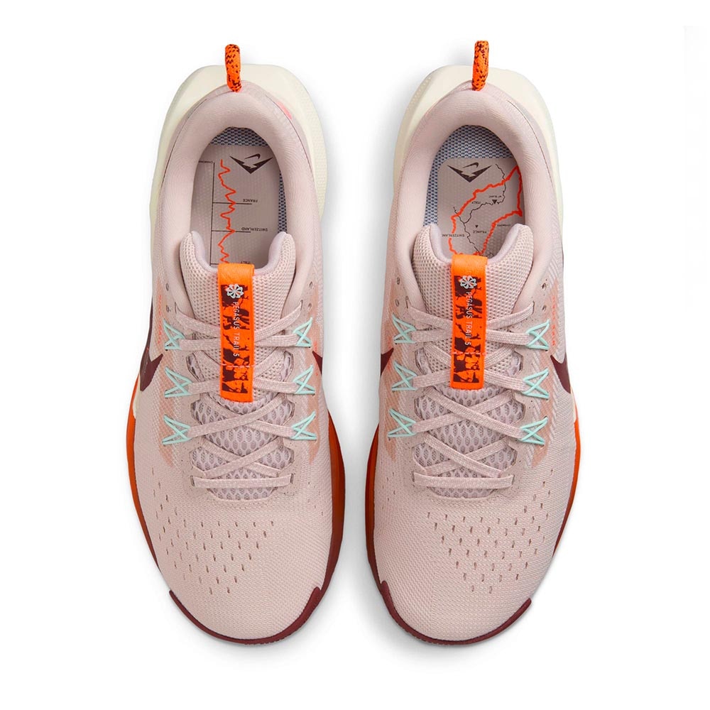Nike Pegasus Trail 5 Joggesko Dame Lilla/Rød