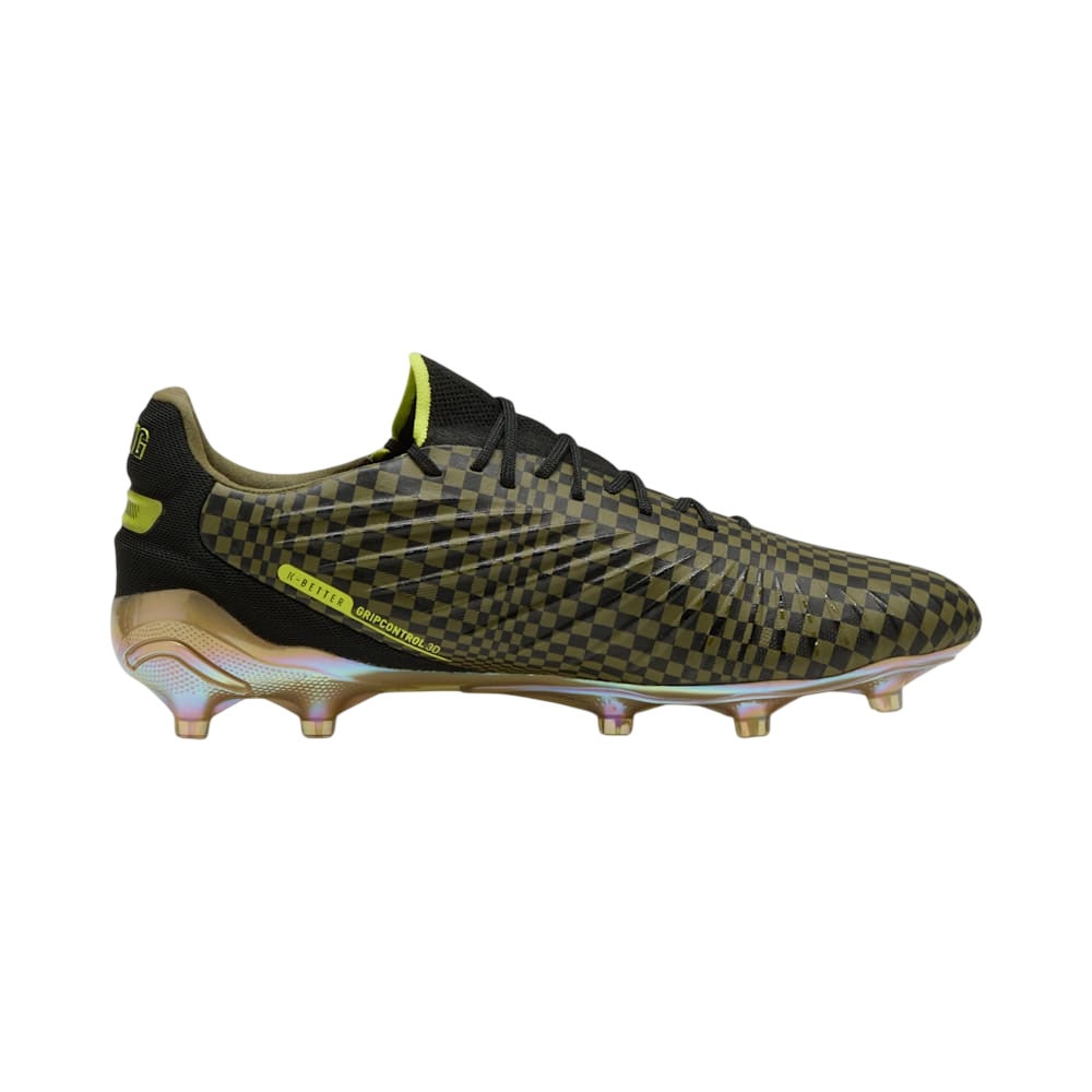 Puma KING Ultimate x PORSCHE FG/AG Fotballsko Grønn/Gull