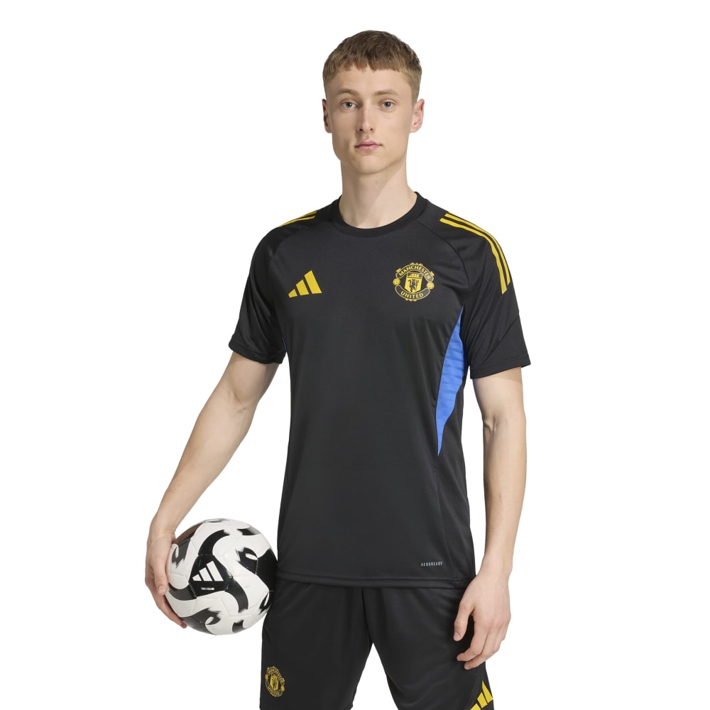 Adidas Manchester United Tiro Treningstrøye 25/26 Sort