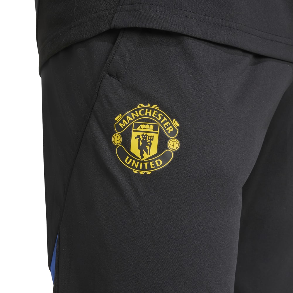 Adidas Manchester United Tiro Competition EU Treningsbukse 25/26 Sort/Gul
