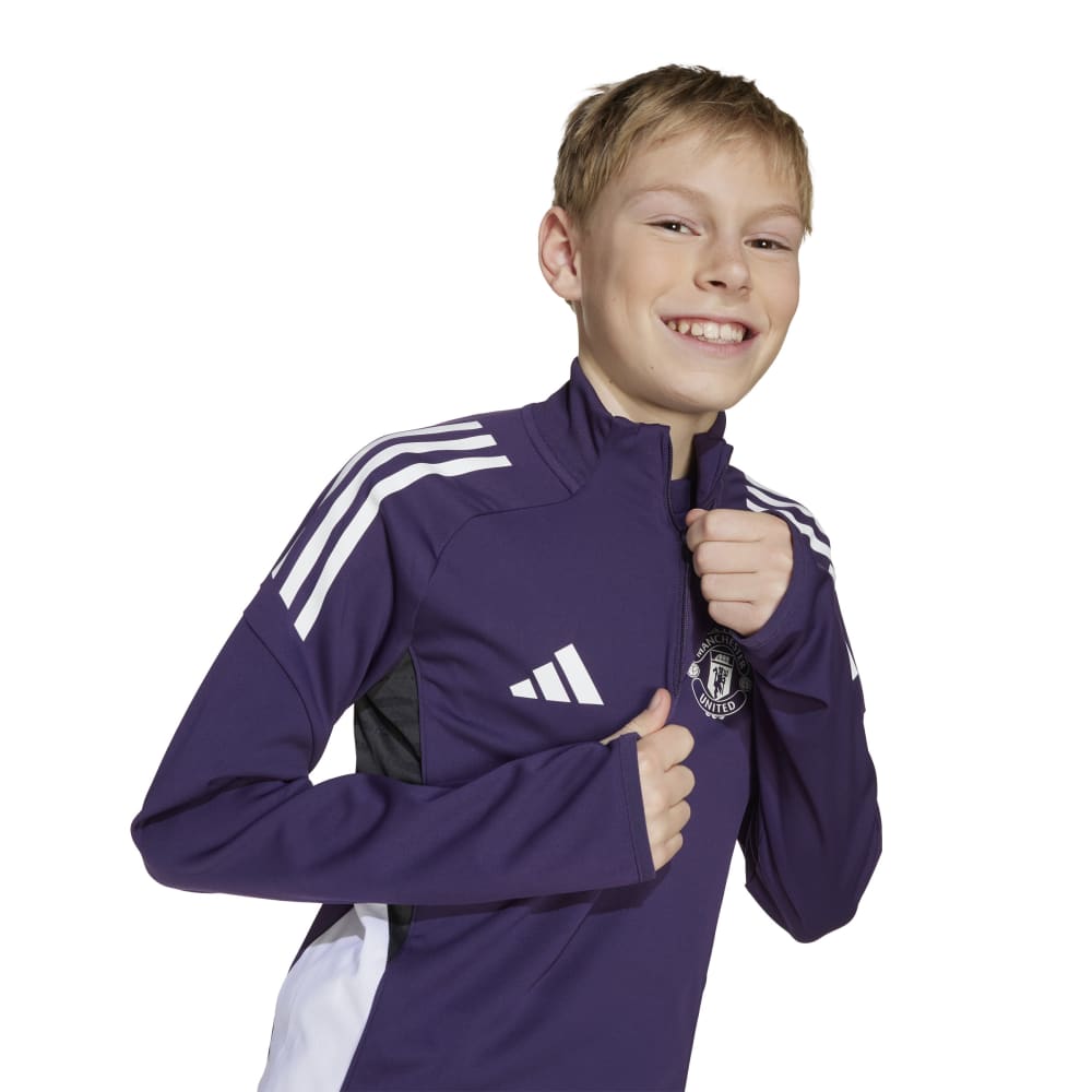 Adidas Manchester United Tiro Treningsgenser Barn 25/26 Lilla