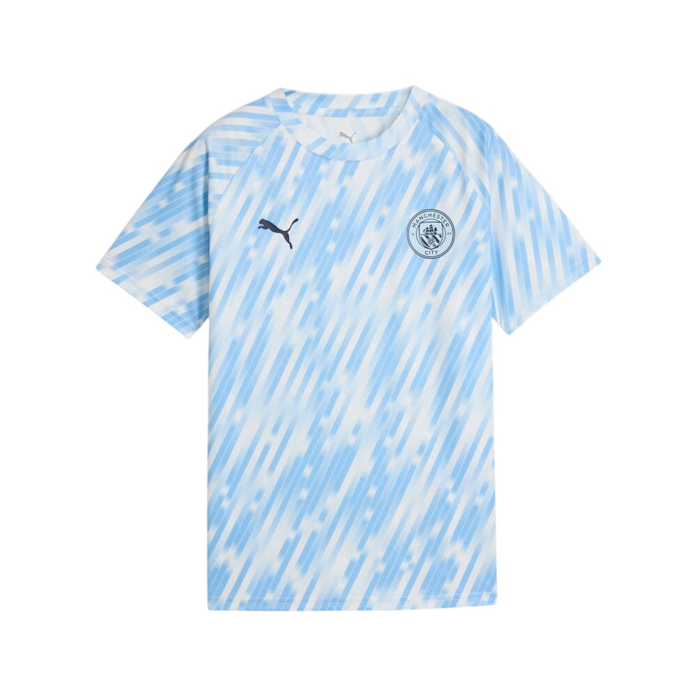 Puma Manchester City Pre Match Fotballtrøye Barn 25/26 Blå
