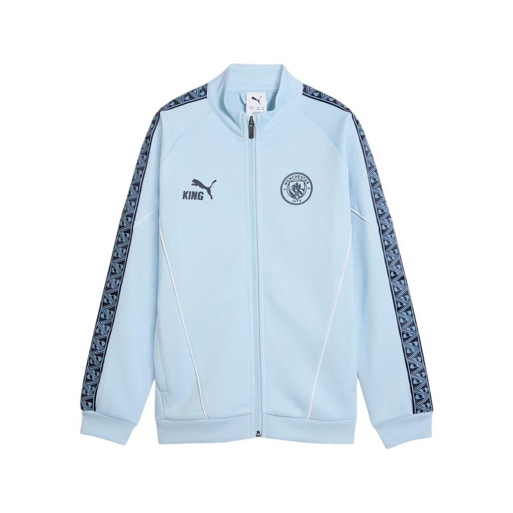 Puma Manchester City KING Anthem Jakke Barn 25/26 Blå