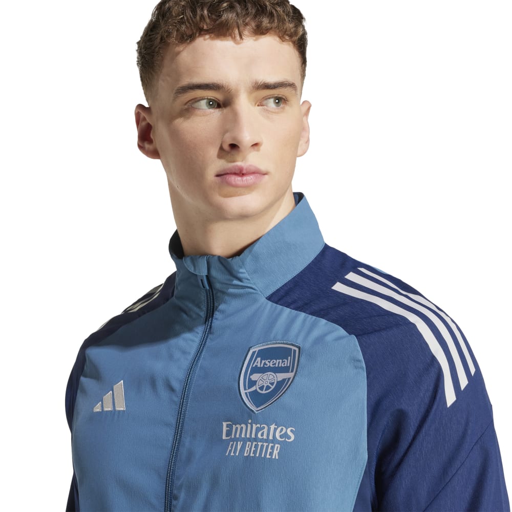Adidas Arsenal Tiro Presentation Fotballjakke 25/26 Blå/Marine
