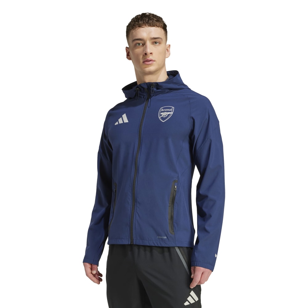 Adidas Arsenal Tiro Competition Vis Tech Travel Jakke 25/26 Marine