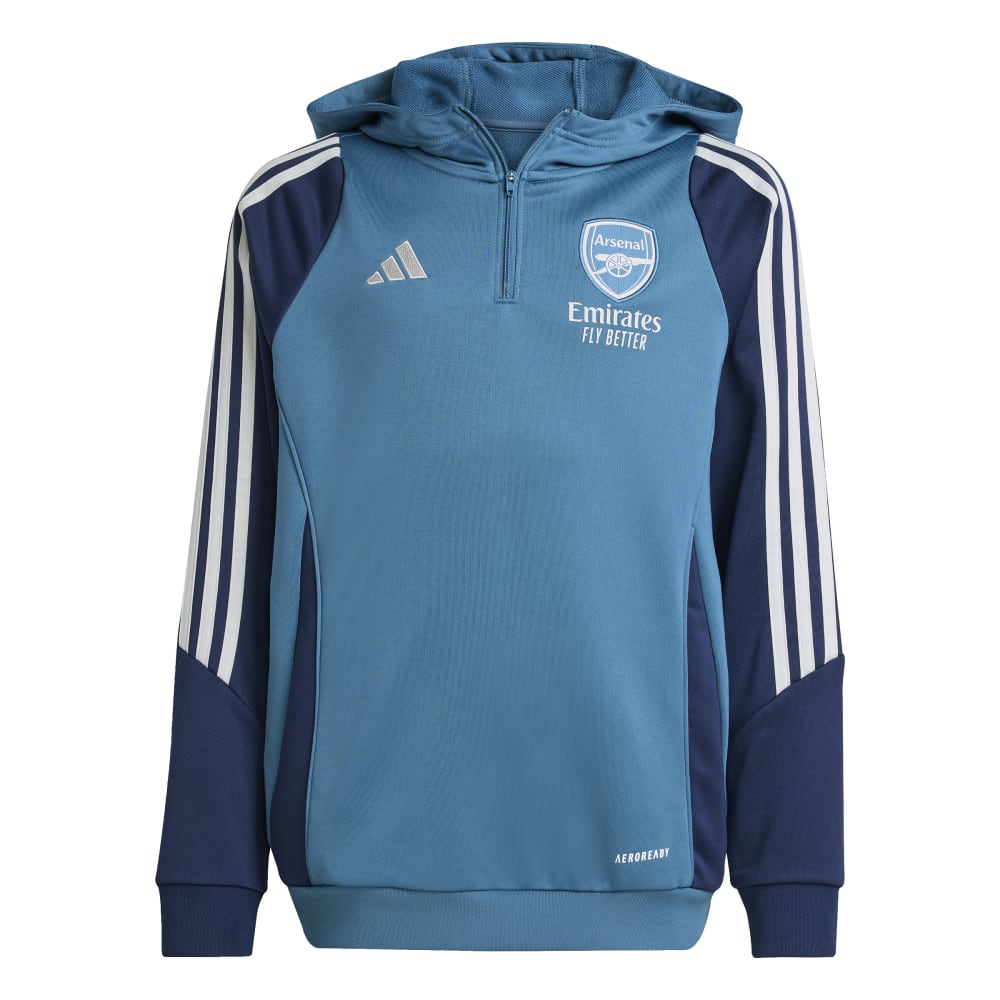 Adidas Arsenal Track Hettegenser Barn 25/26 Blå/Marine