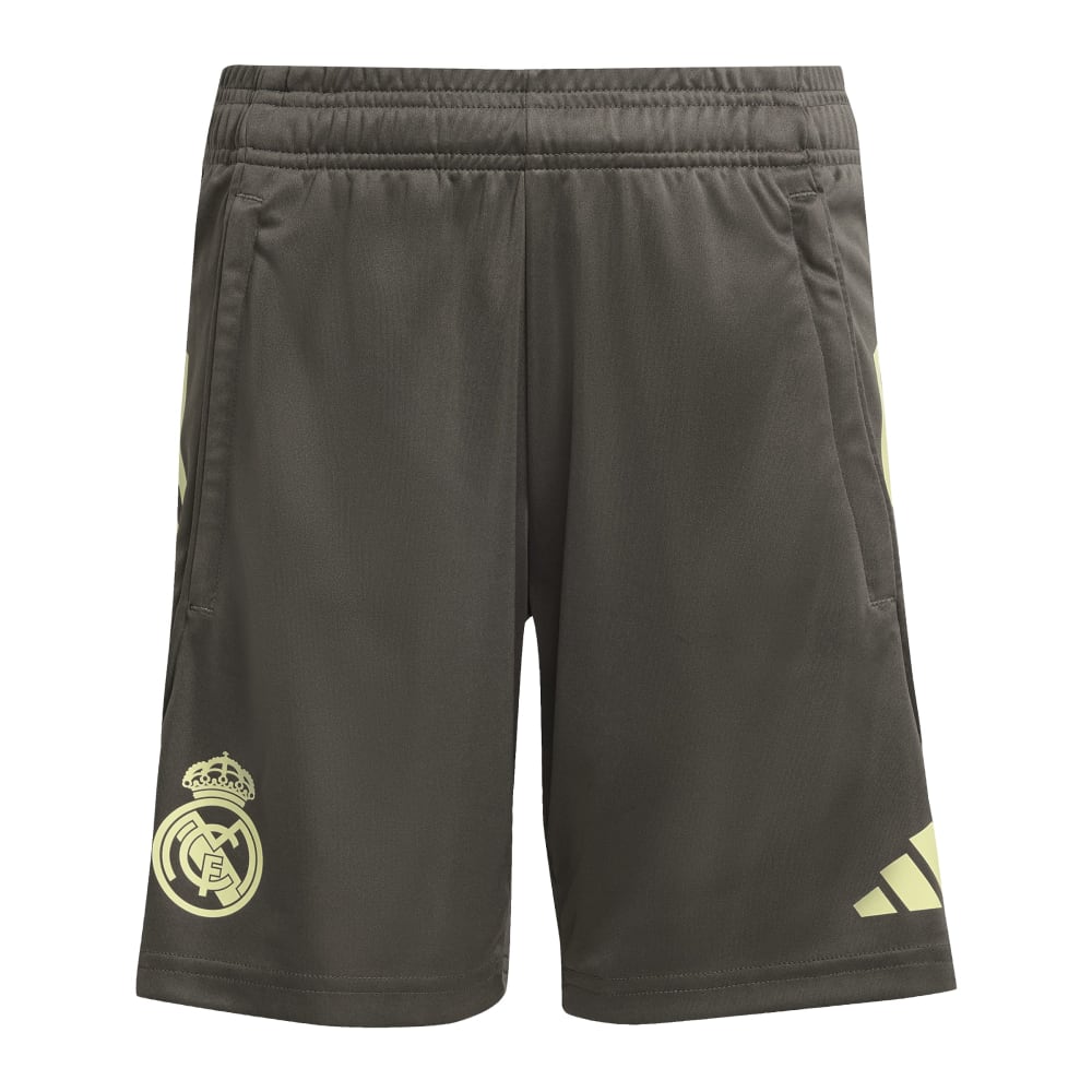 Adidas Real Madrid Tiro Treningsshorts Barn 25/26 Grå