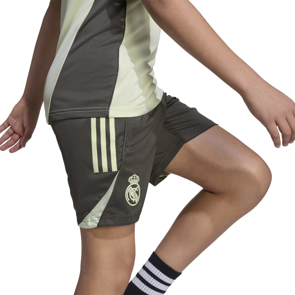 Adidas Real Madrid Tiro Treningsshorts Barn 25/26 Grå