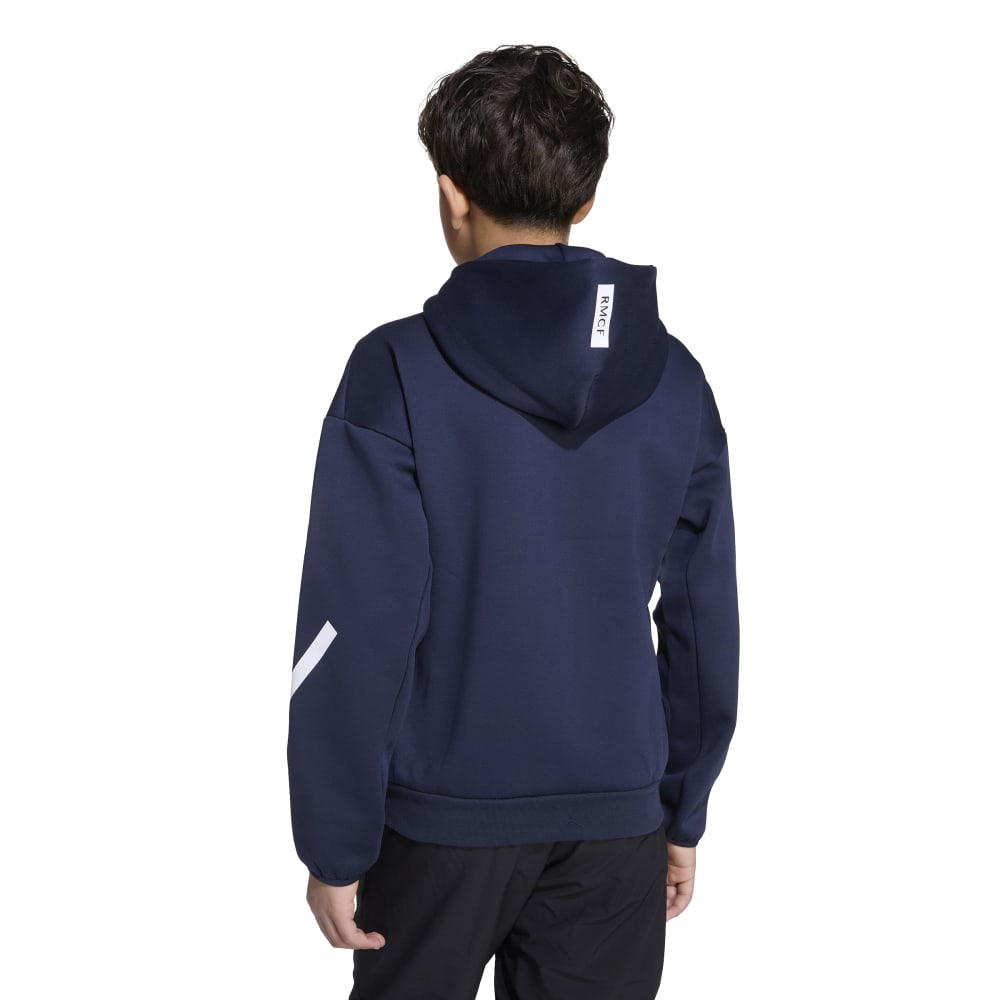 Adidas Real Madrid Anthem Jakke Barn 25/26 Marine