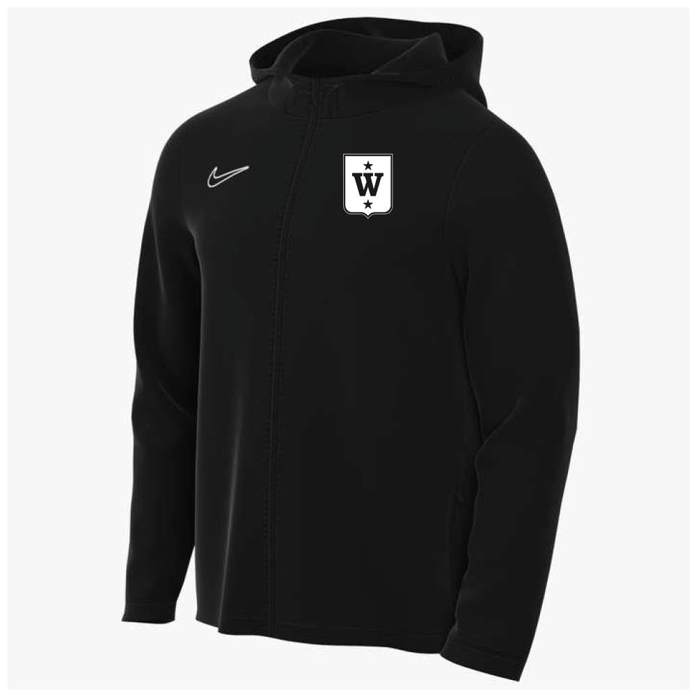 Nike WANG Toppidett Regnjakke Barn Sort/Hvit