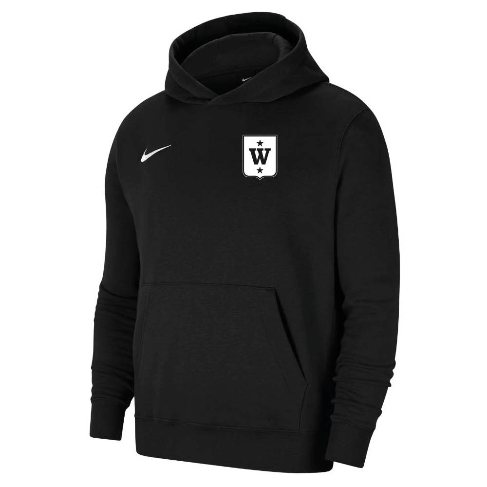 Nike WANG Toppidett Hettegenser Barn Sort