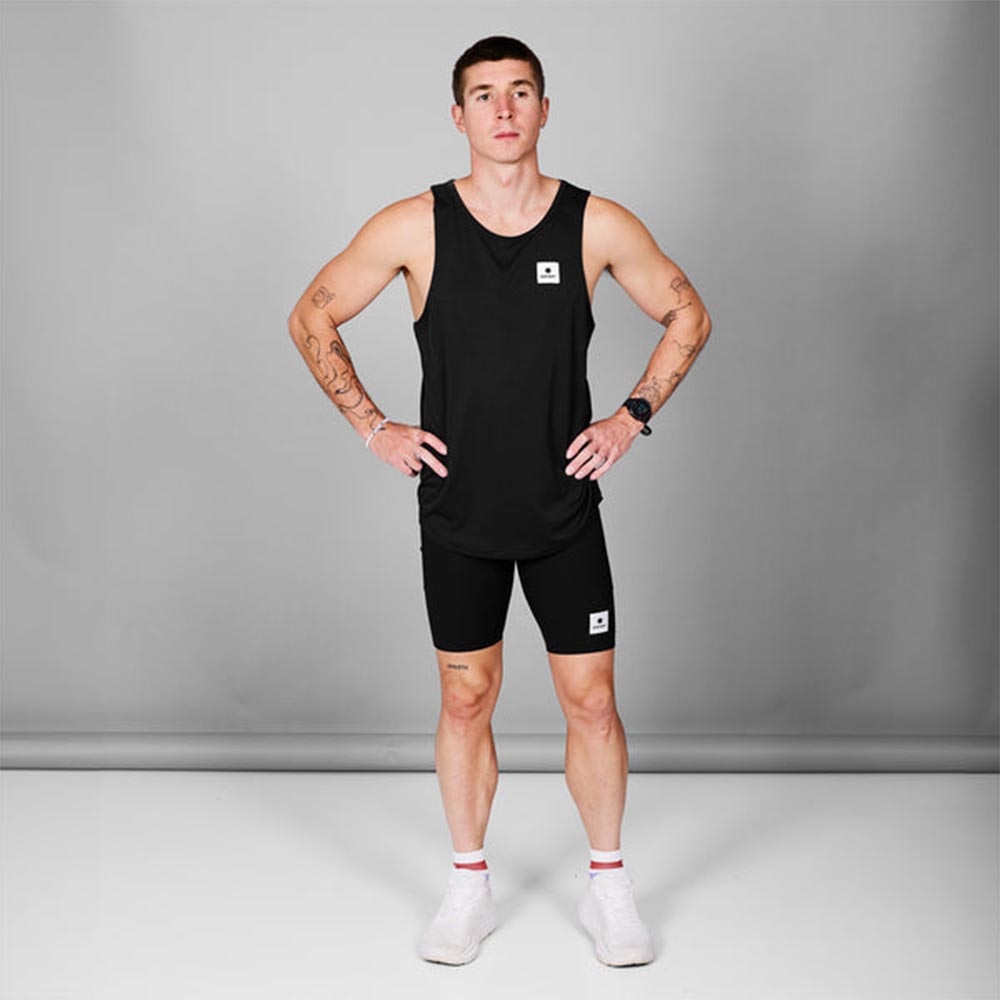 Saysky Clean Combat Pro Singlet Herre Sort