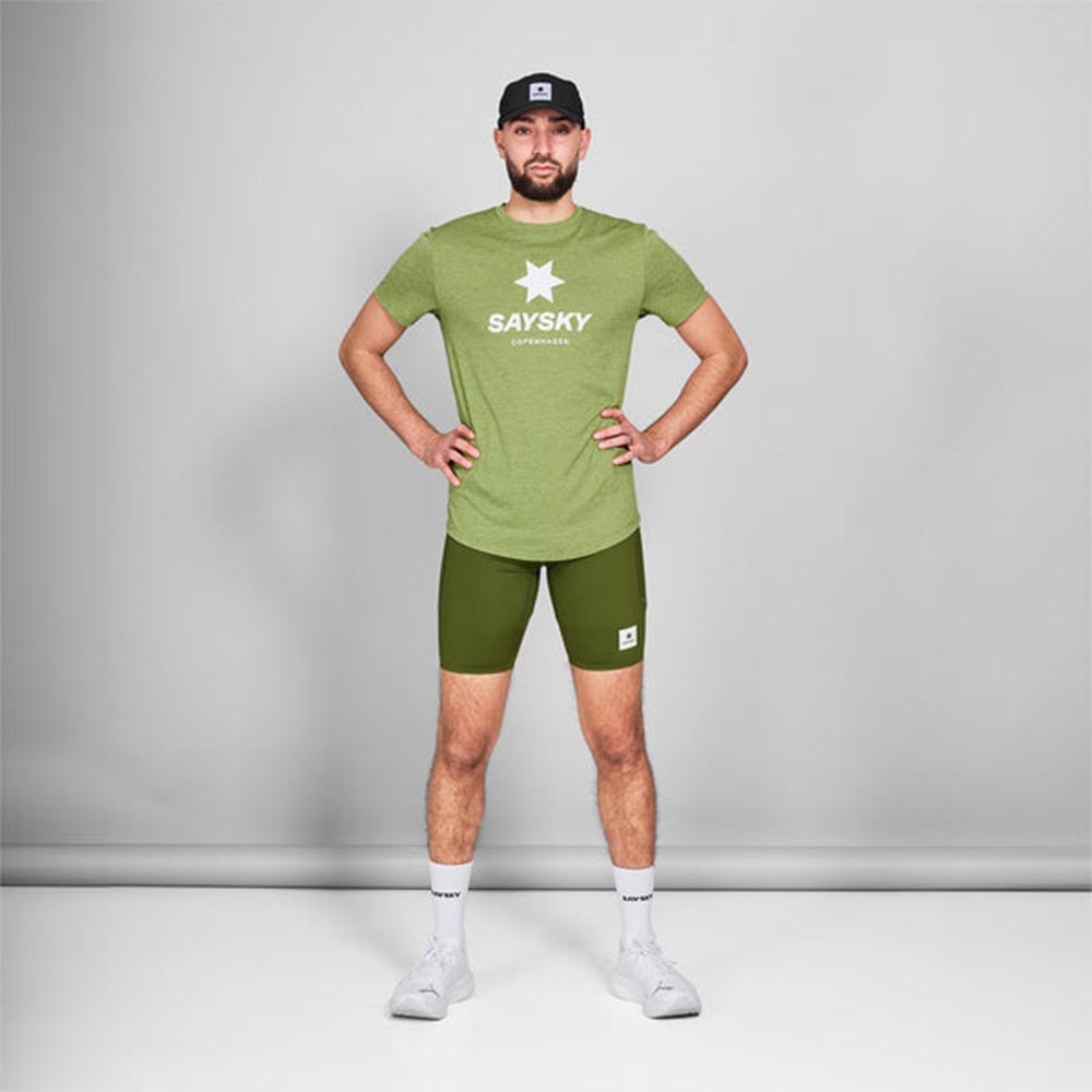 Saysky Clean Combat Pro Kortermet Trøye Herre Grønn