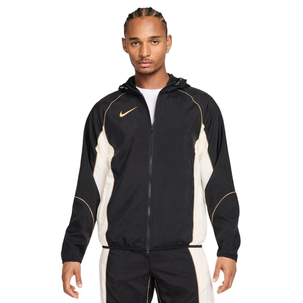 Nike RPL Strike+ Fotballjakke Sort/Hvit/Gull