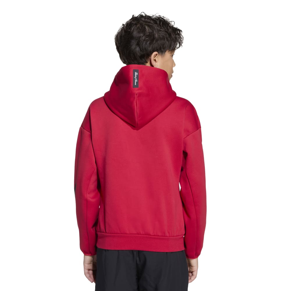 Adidas Manchester United Anthem Jakke 25/26 Barn Rød
