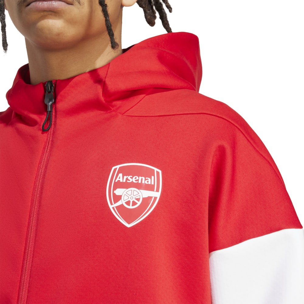 Adidas Arsenal Anthem Jakke 25/26 Rød/Hvit