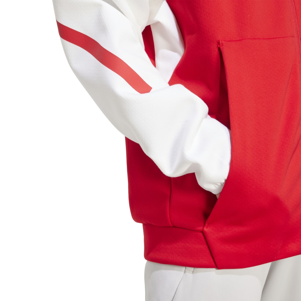 Adidas Arsenal Anthem Jakke 25/26 Rød/Hvit