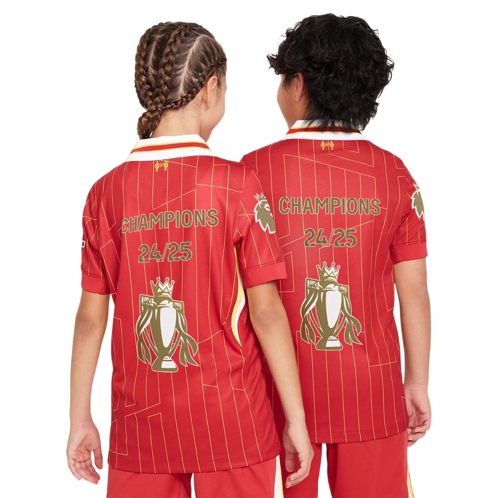 Nike Liverpool FC Fotballdrakt Champions 24/25 Barn Hjemme