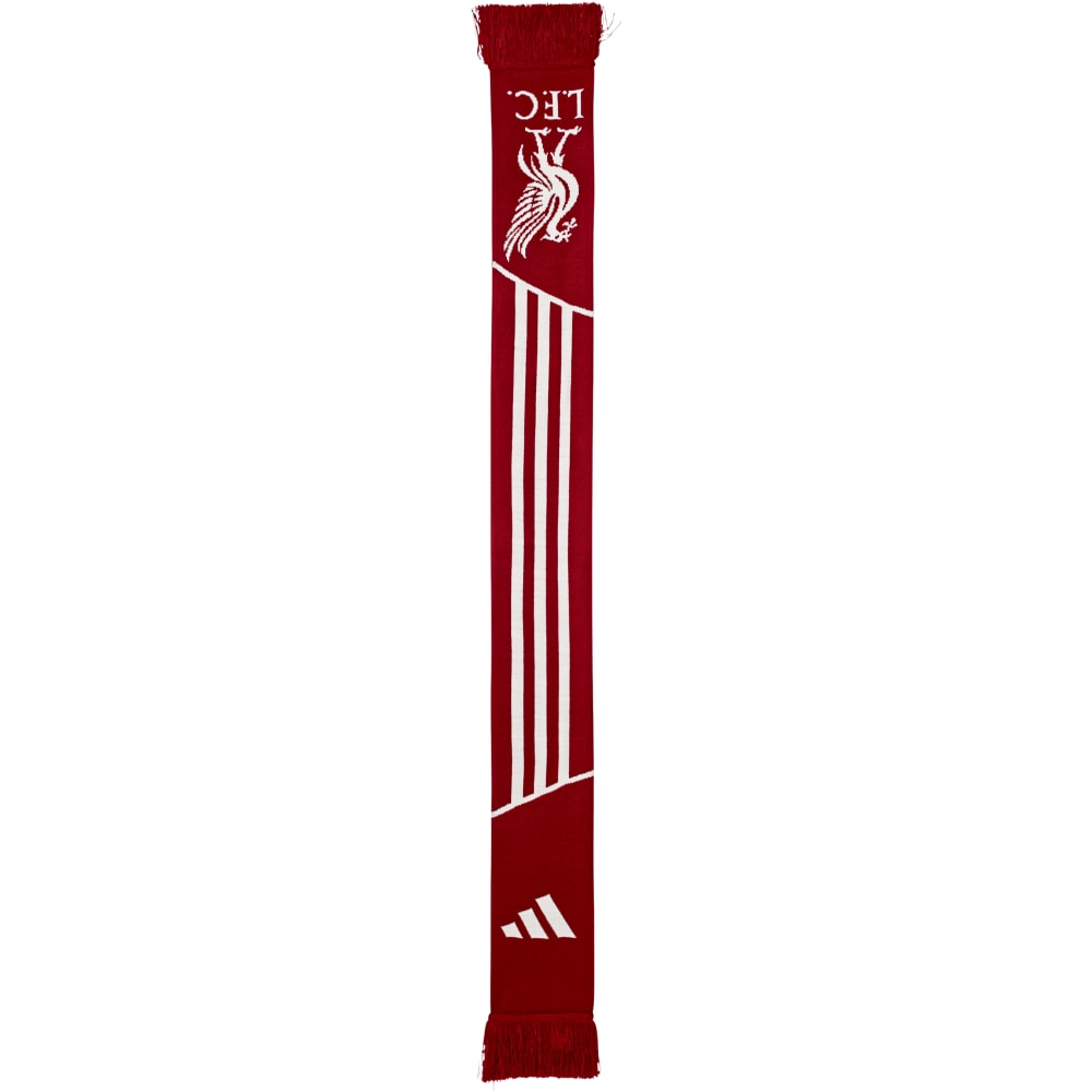 Adidas Liverpool FC Skjerf 25/26 Rød/Hvit