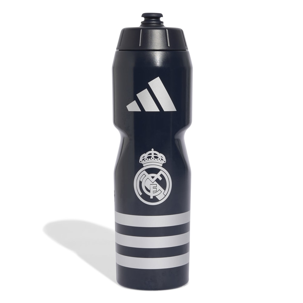 Adidas Real Madrid Drikkeflaske 25/26 Sort/Sølv