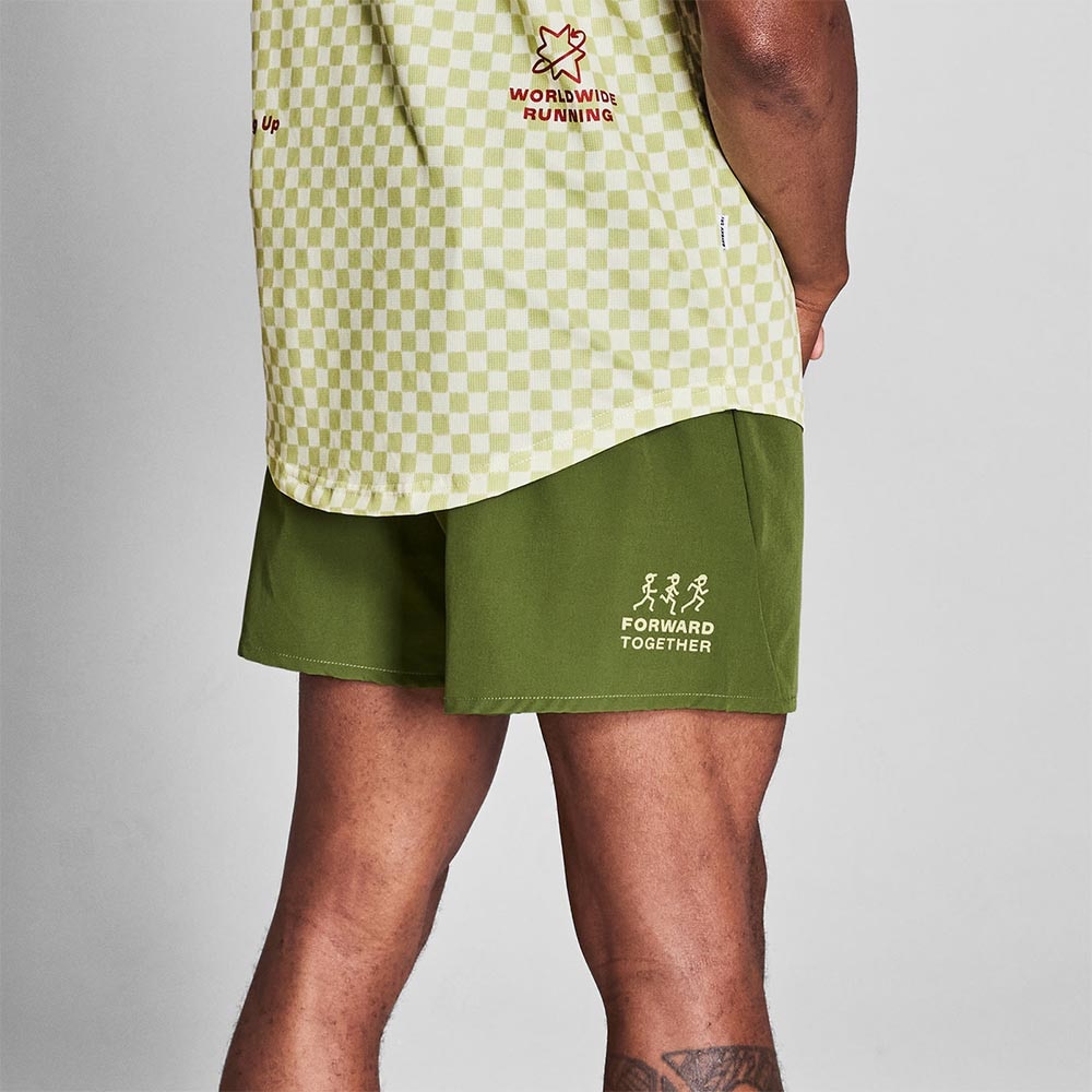 Saysky Statement Pace 5'' Løpeshorts Herre Grønn