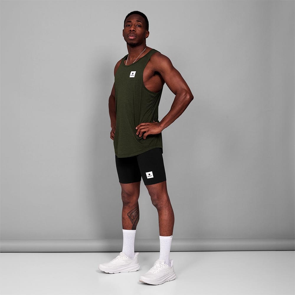 Saysky Clean Combat Pro Singlet Herre Grønn