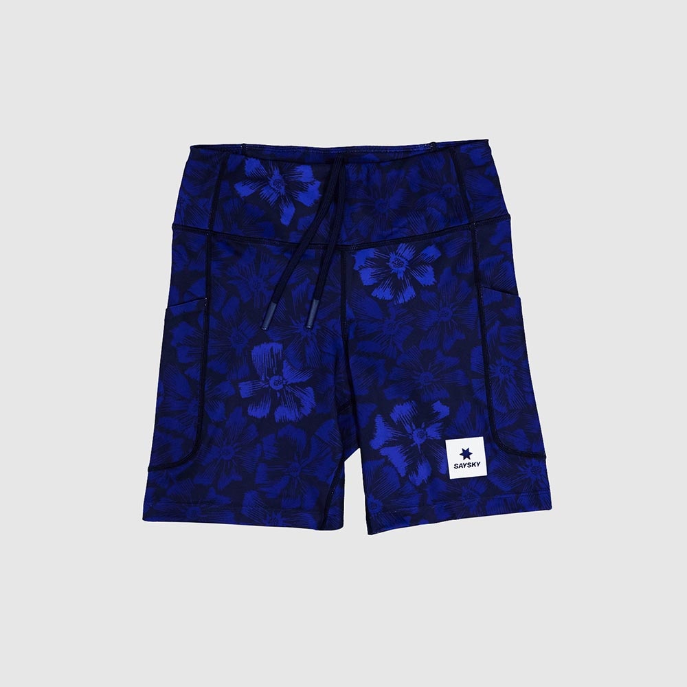 Saysky Flower Combat+ Short 7'' Tights Marine