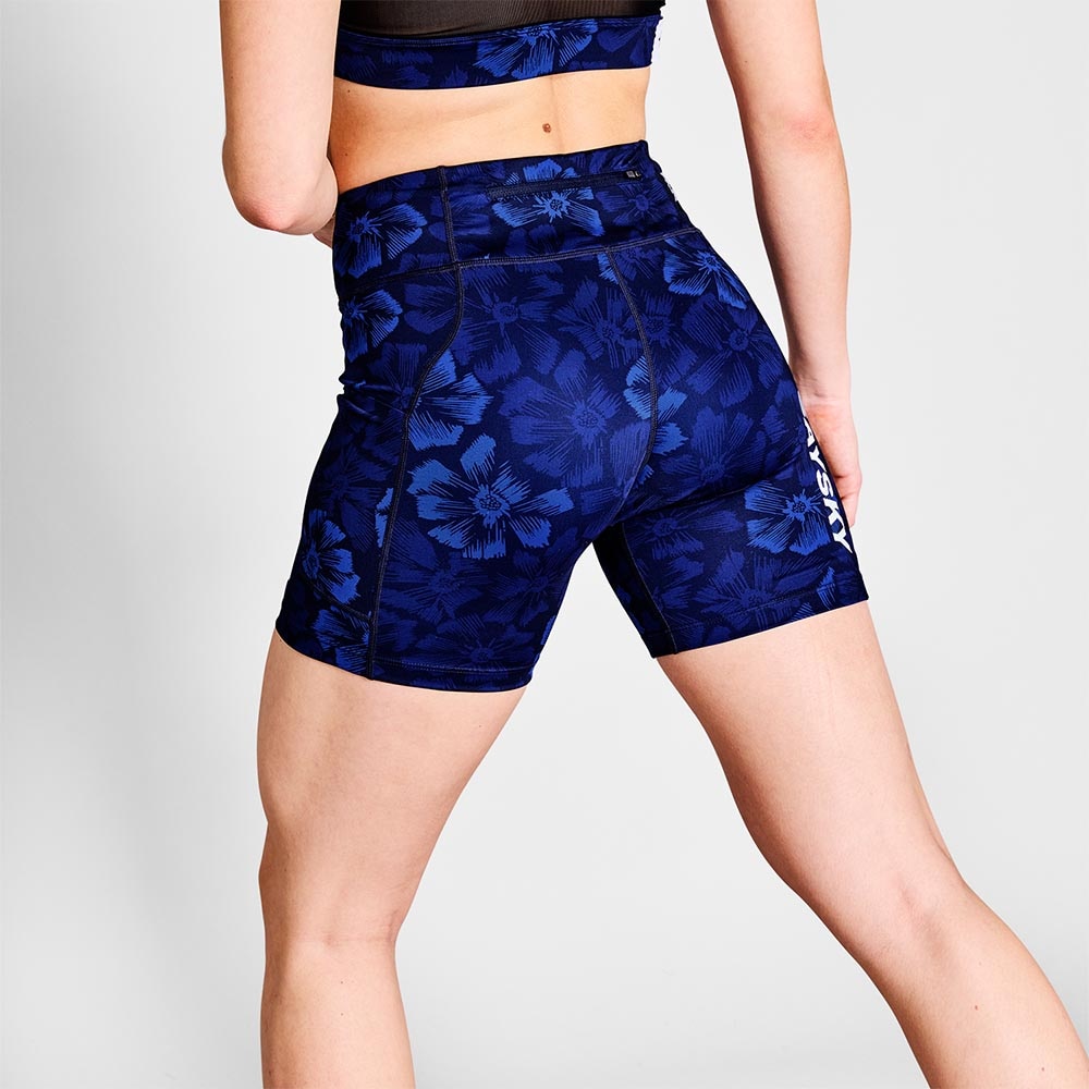 Saysky Flower Combat+ Short 7'' Tights Marine