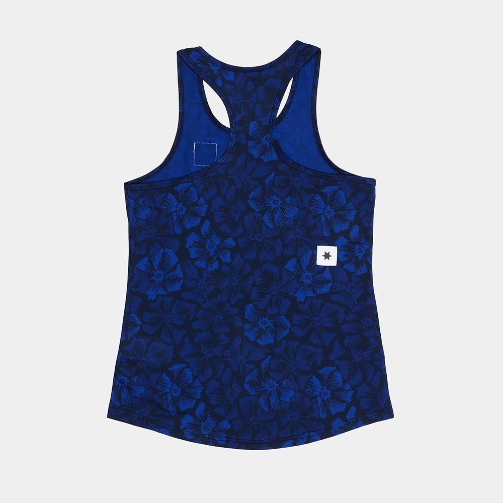 Saysky Flower Combat Singlet Dame Marine