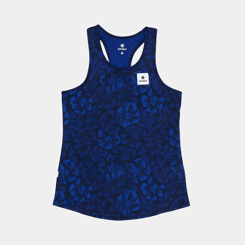 Saysky Flower Combat Singlet Dame Marine
