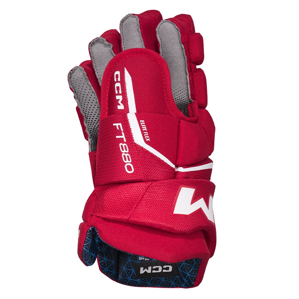 Ccm JetSpeed FT880 Junior Hockeyhanske Rød