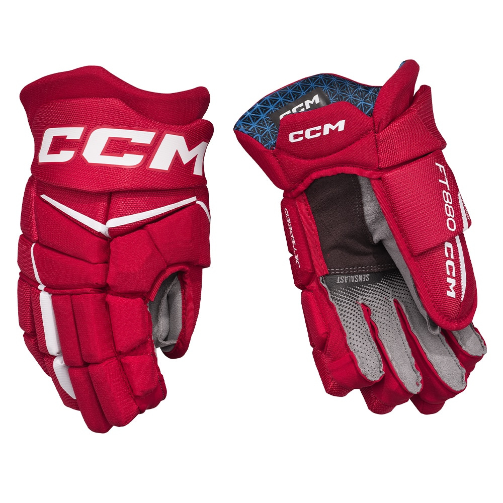 Ccm JetSpeed FT880 Hockeyhanske Rød