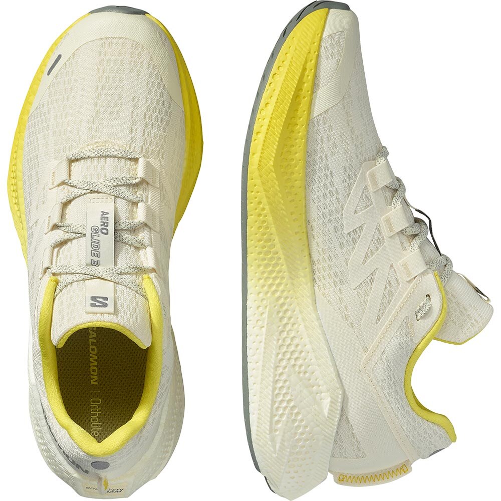 Salomon Aero Glide 3 Joggesko Herre Beige/Gul