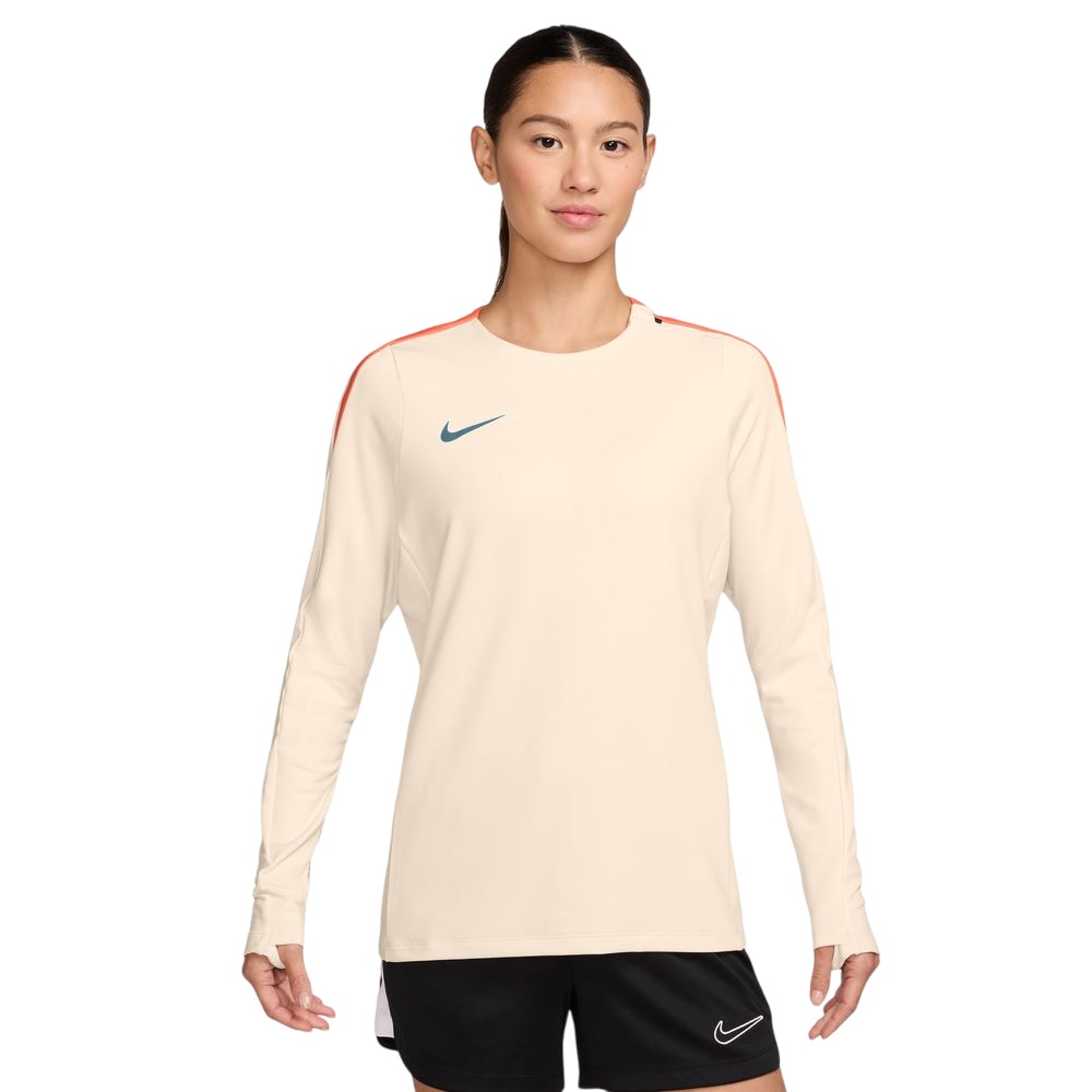 Nike Dri-FIT Strike Crew Treningsgenser Dame Beige/Oransje
