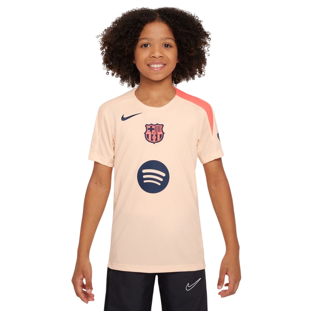 Nike FC Barcelona Total 90 Dri-FIT Strike Treningstrøye 25/26 Barn Tredje