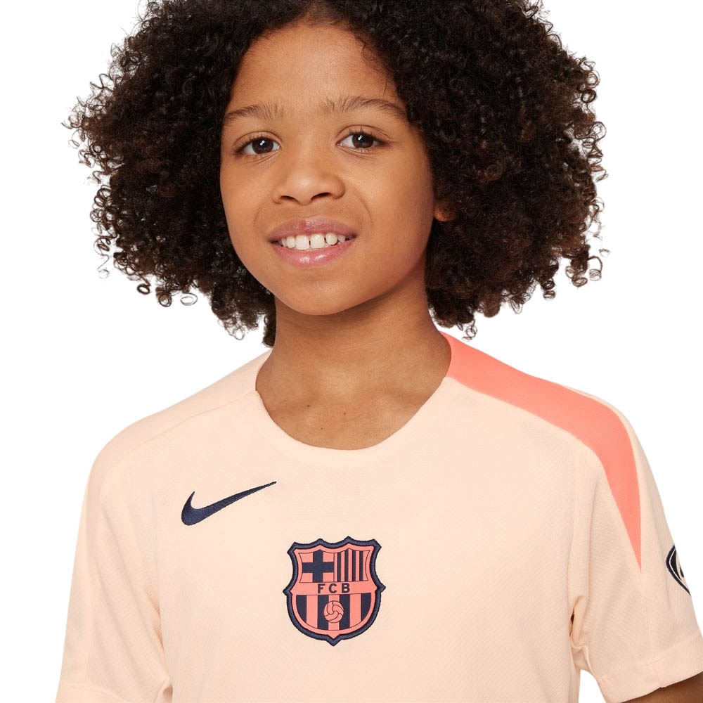 Nike FC Barcelona Total 90 Dri-FIT Strike Treningstrøye 25/26 Barn Tredje