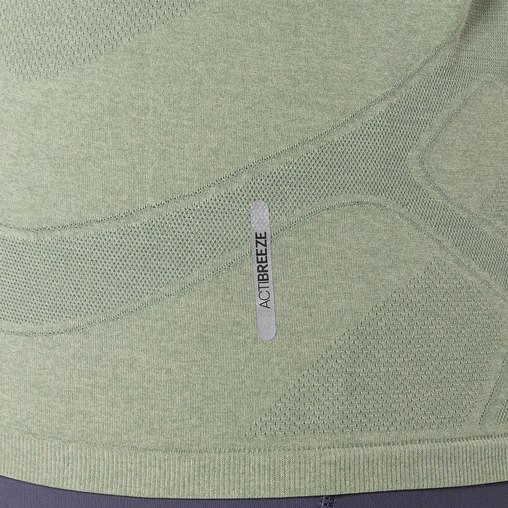 Asics Road Seamless Langermet Trøye Dame Grønn