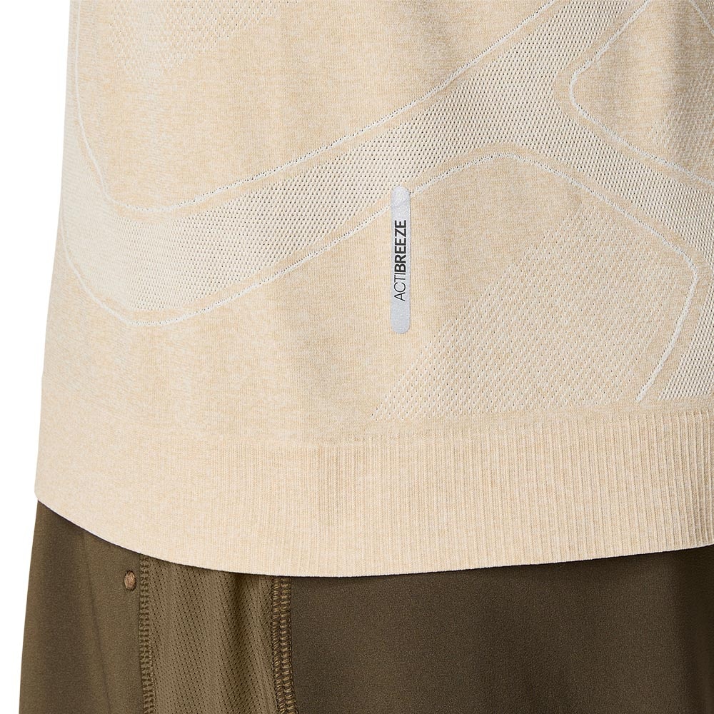 Asics Road Seamless Langermet Trøye Herre Beige