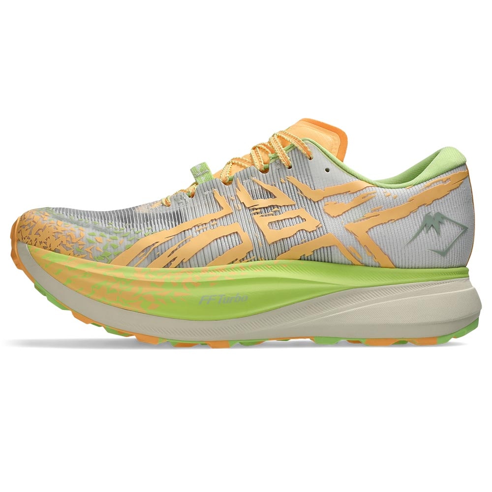 Asics MetaFuji Trail Joggesko Hvit/Oransje/Grønn