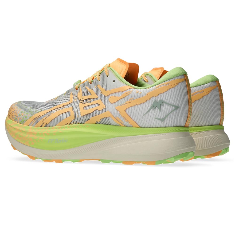 Asics MetaFuji Trail Joggesko Hvit/Oransje/Grønn