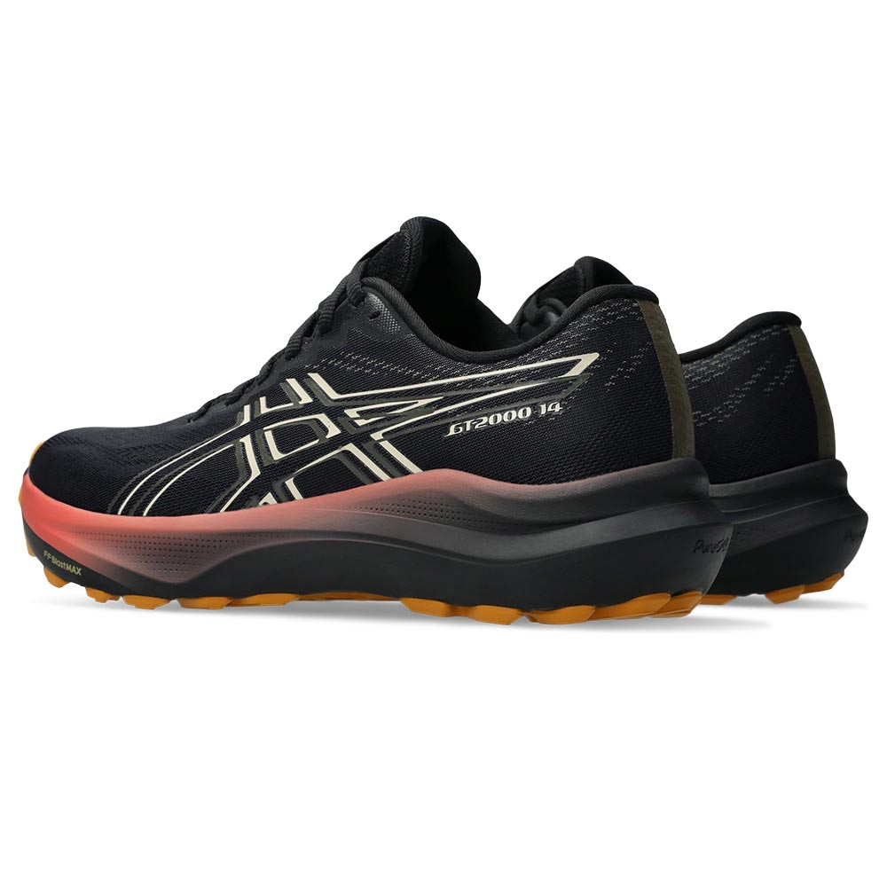 Asics GT-2000 14 GTX Joggesko Dame Sort/Rosa