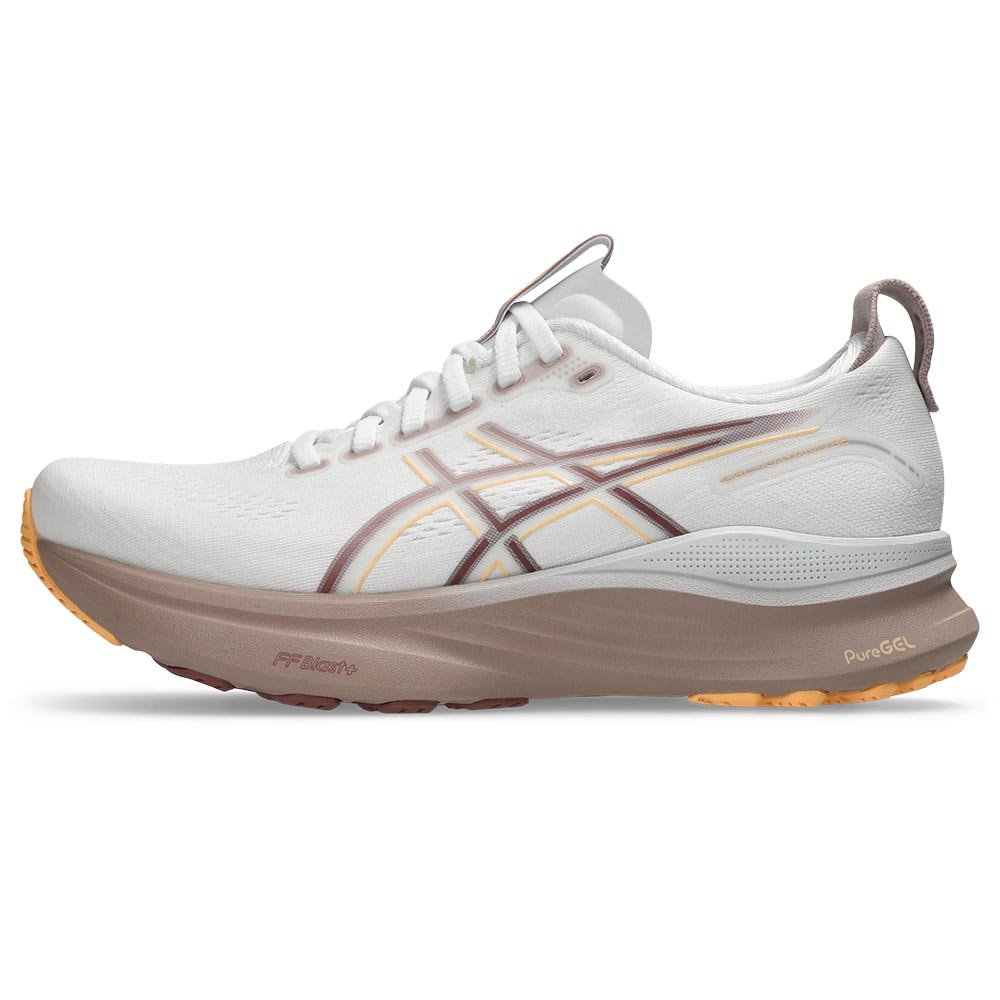 Asics Gel-Kayano 32 Joggesko Dame Hvit/Brun/Oransje