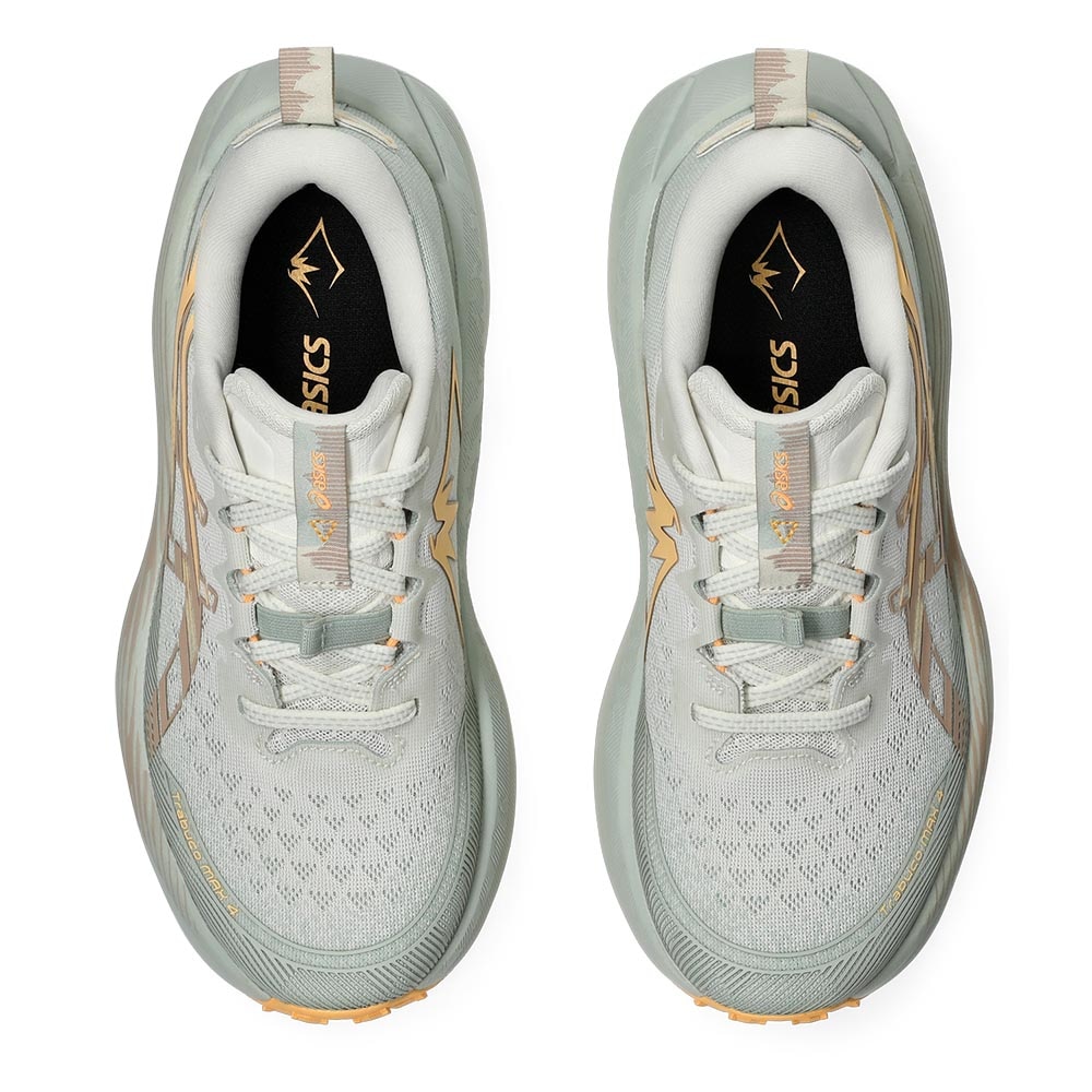 Asics Trabuco Max 4 Joggesko Dame Lys Blå/Oransje