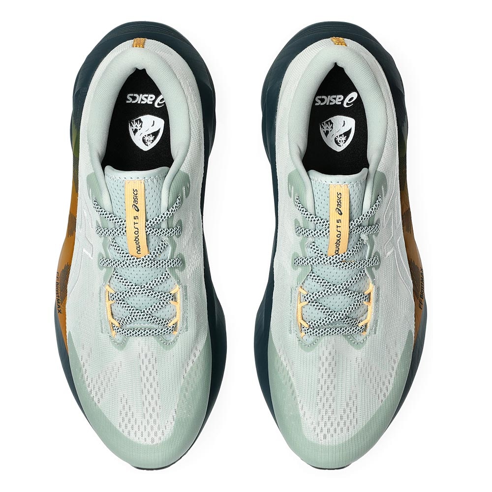 Asics Novablast 5 TR Joggesko Herre Turkis/Grønn