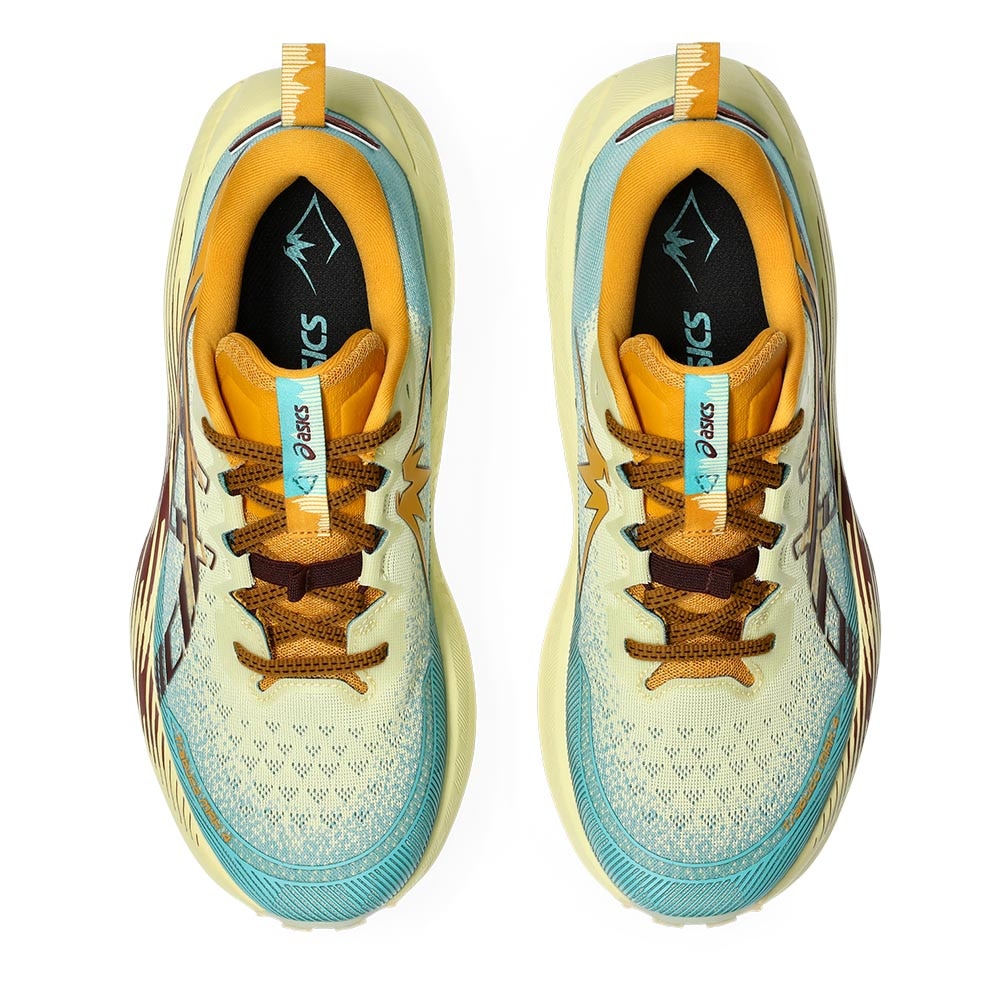Asics Trabuco Max 4 Joggesko Herre Blå/Gul/Oransje