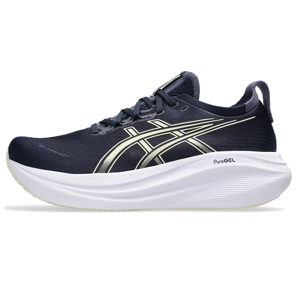 Asics Gel-Nimbus 27 Joggesko Herre Marine/Hvit/Beige