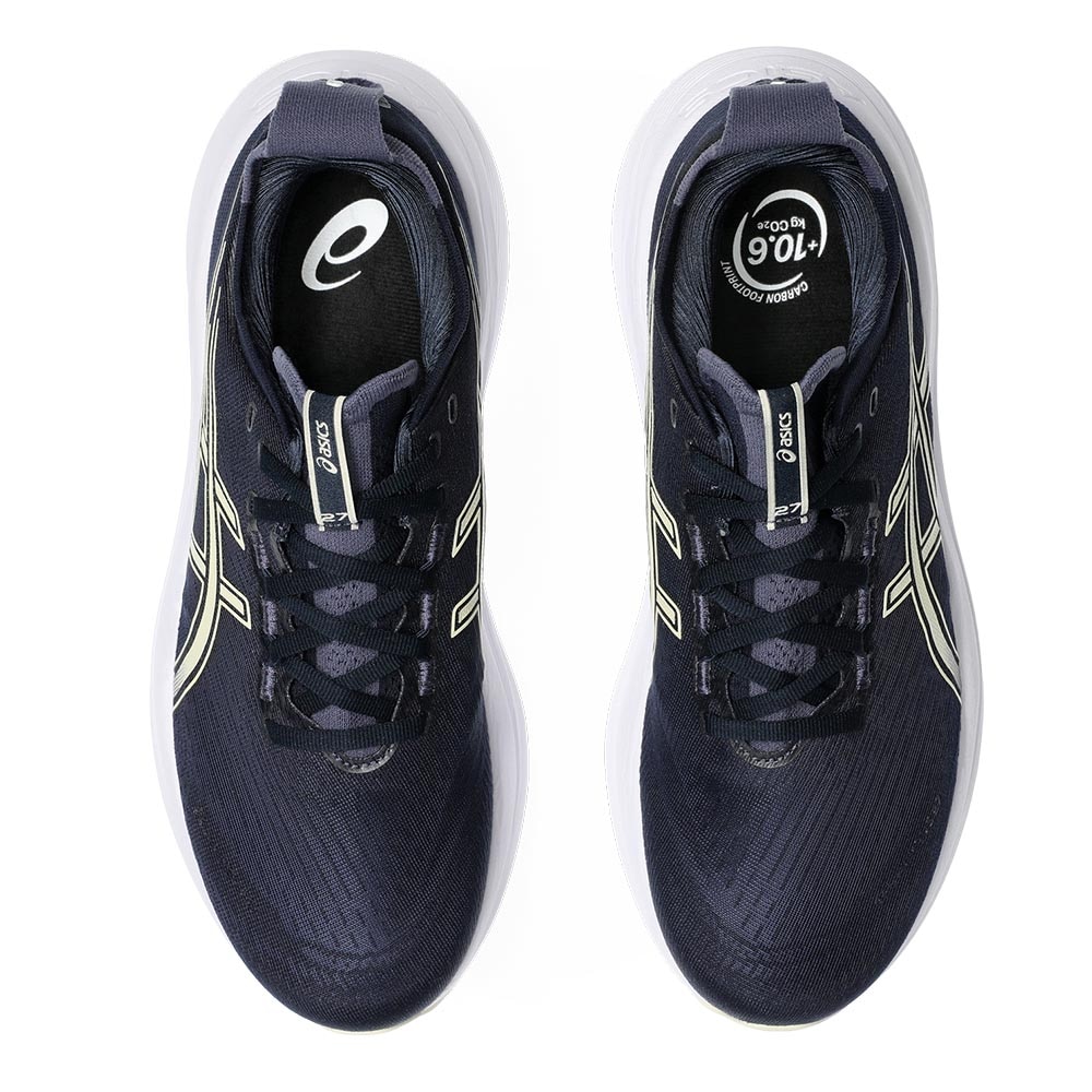 Asics Gel-Nimbus 27 Joggesko Herre Marine/Hvit/Beige