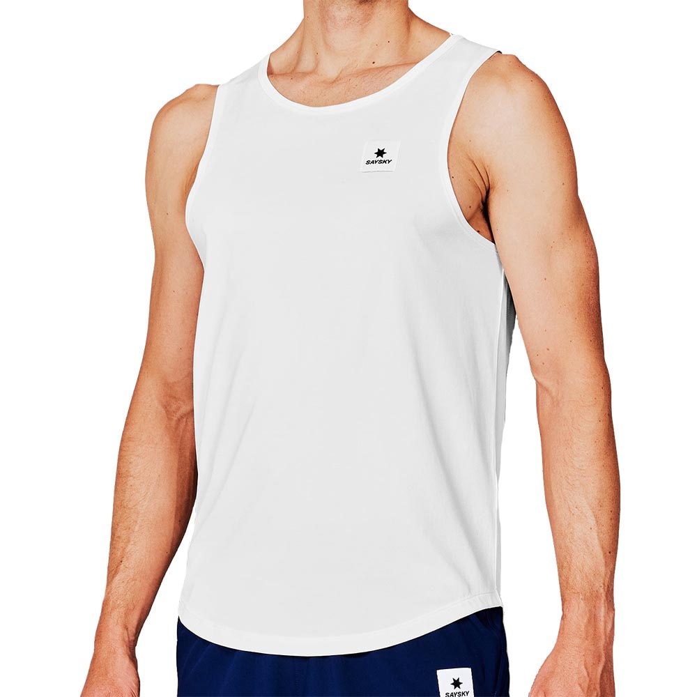 Saysky Clean Combat Pro Singlet Herre Hvit