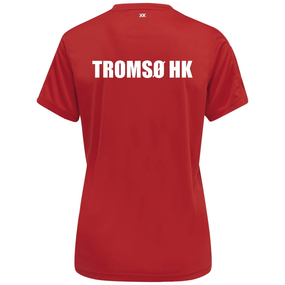 Hummel Tromsø Håndballklubb Kortermet Trøye Dame Rød